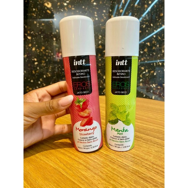 Desodorante Íntimo Intt – 166ml Aroma:Morango