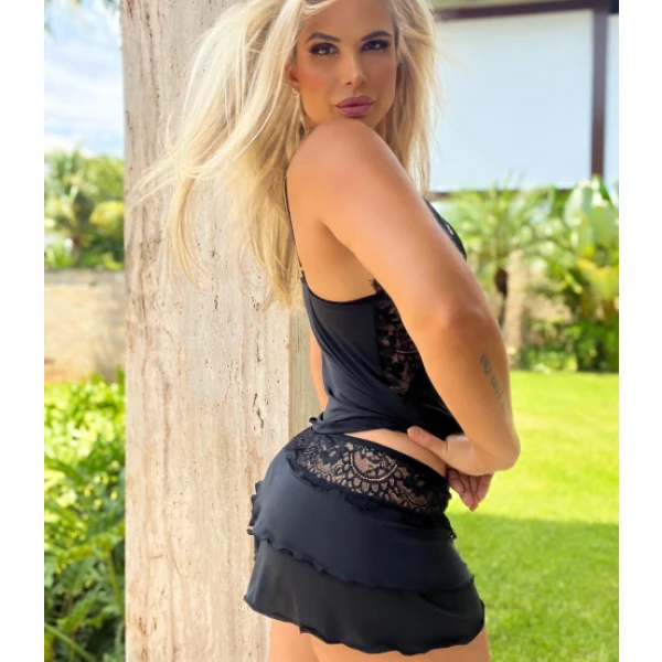 Short Doll Ellen - Preto