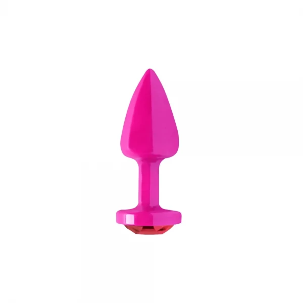 Plug Anal Rosa P - Joia Vermelha