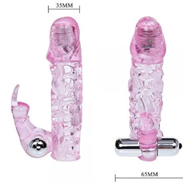Capa Peniana c/ Duplo Vibrador