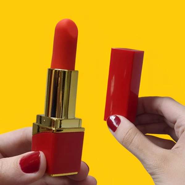 Vibrador Batom - Vermelho
