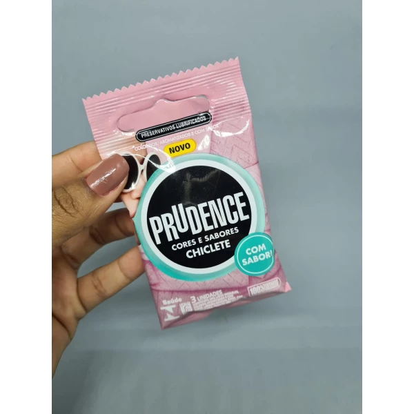 Preservativo Prudence Chiclete - 3 un