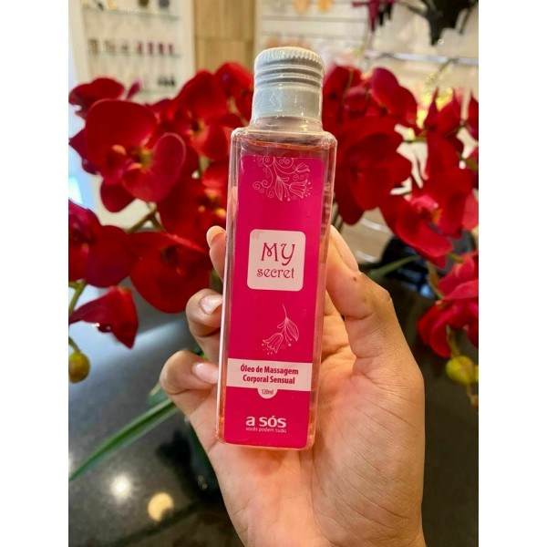 Óleo para Massagem Sensual My Secret  120ml *