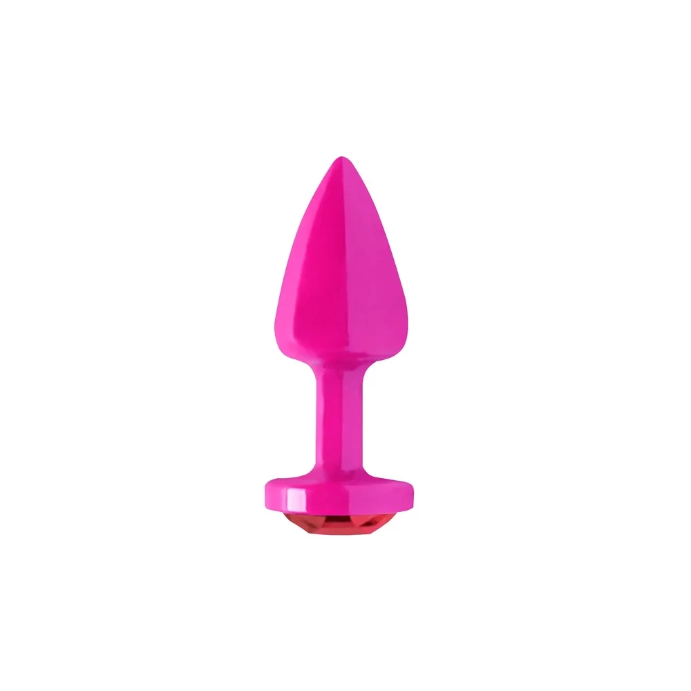 Plug Anal Rosa P - Joia Vermelha
