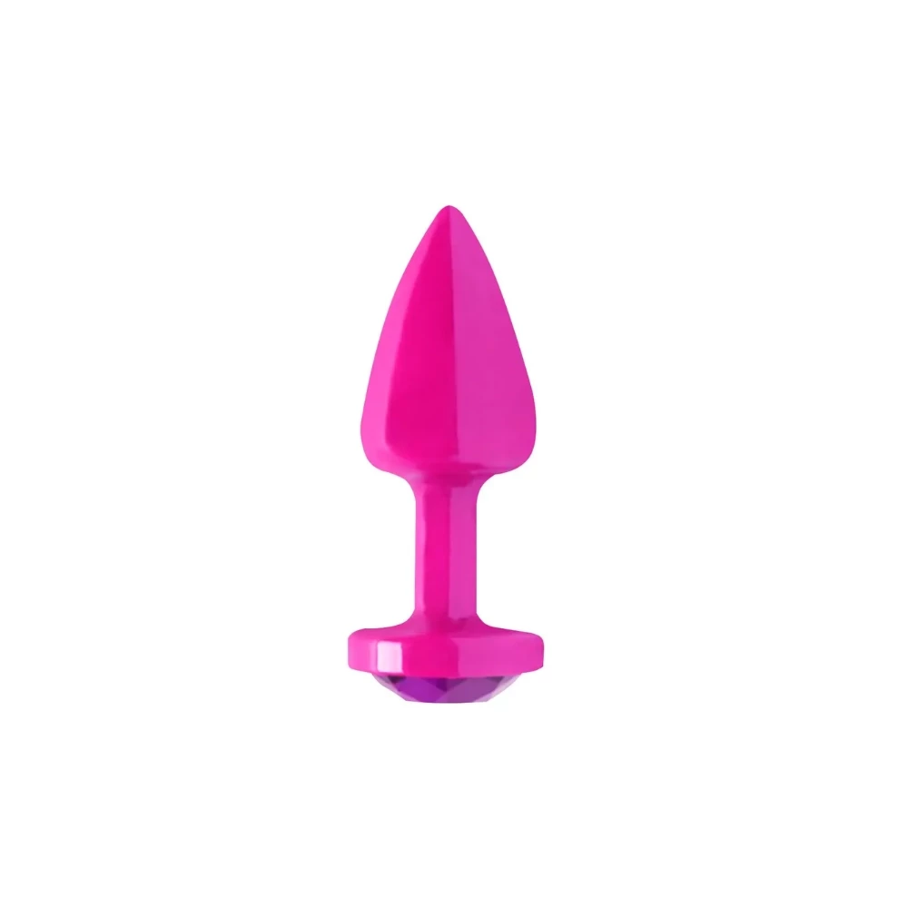 Plug Anal Rosa P - Joia Roxa