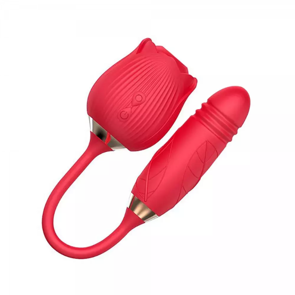 Vibrador Flora - Com Sucção