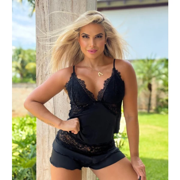 Short Doll Ellen - Preto