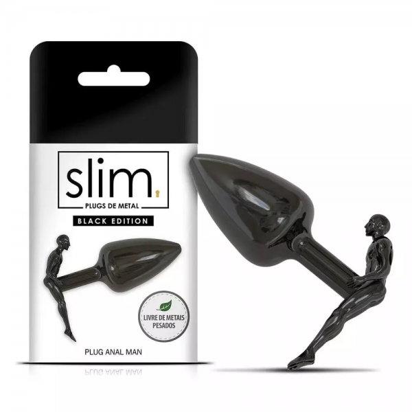 Plug Anal M Man 8,19x 1,75 - Linha slim