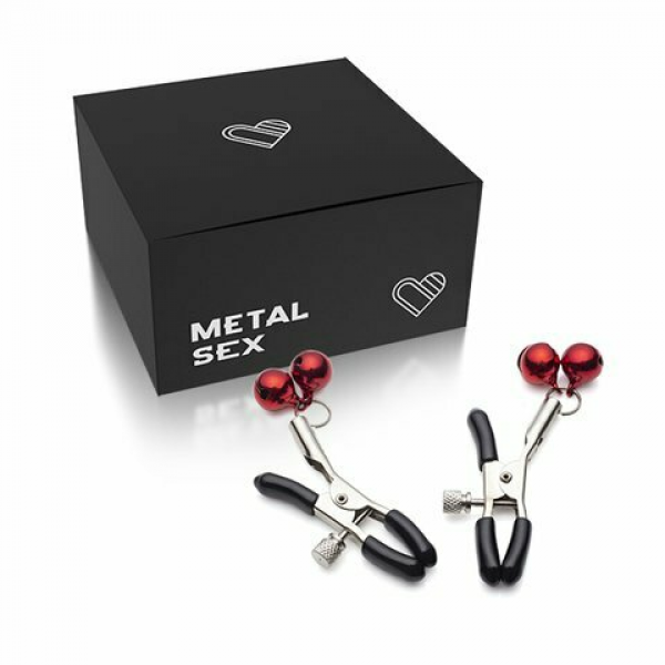 Grampo de Metal Para Mamilos com Sino
