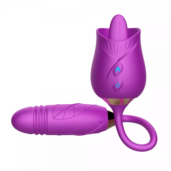 Vibrador Flora - Com Língua