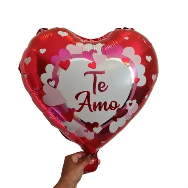 Balão Metalizado - Te amo 51cm