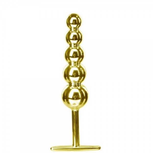Plug Ball de Metal hard Dourado