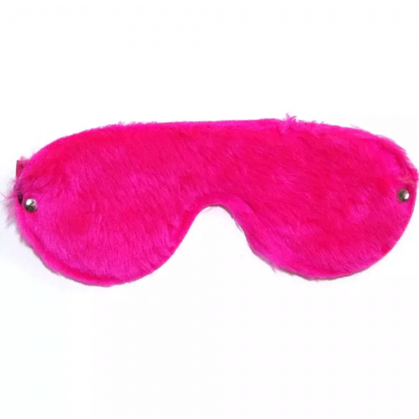 Venda Tapa Olhos Pelúcia Cor:Pink