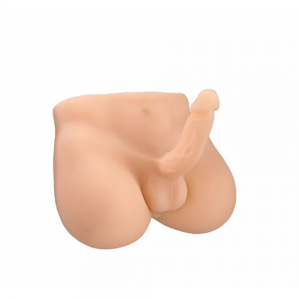 Masturbador meio corpo masculino