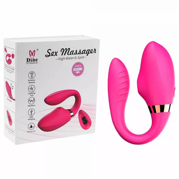 Vibrador De Casal - Com Sucção