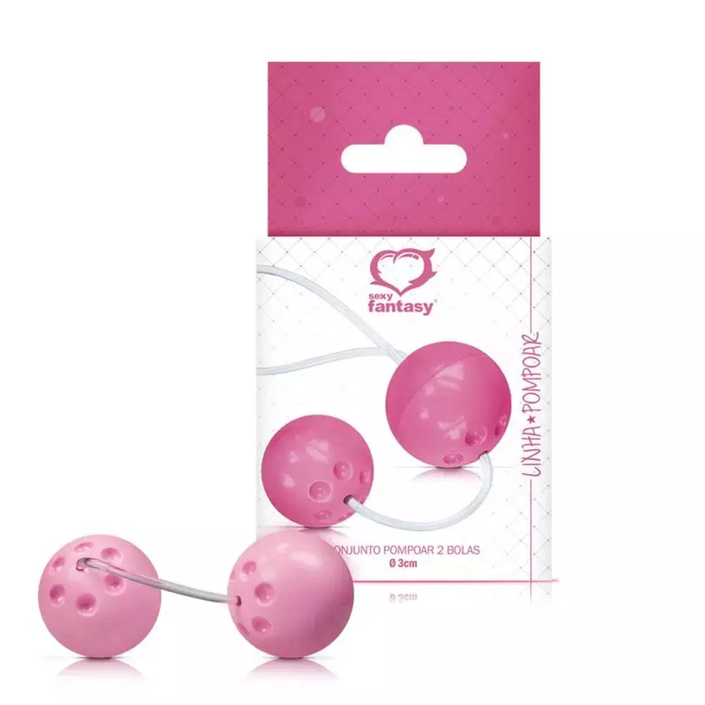 Conjunto De Pompoar De 2 Bolas