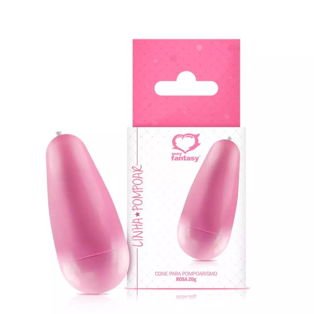 Cone Para Pompoarismo Rosa - 20g