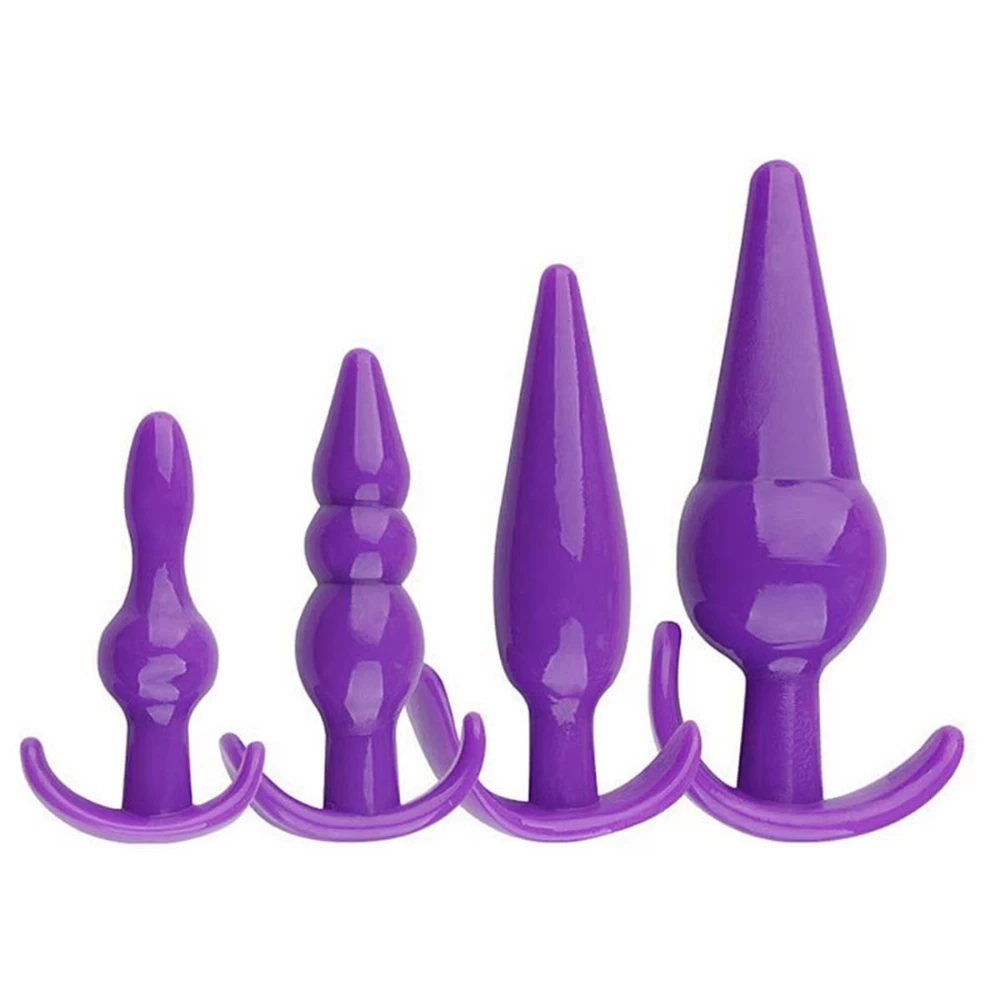 Kit plug anal - 4 unidades