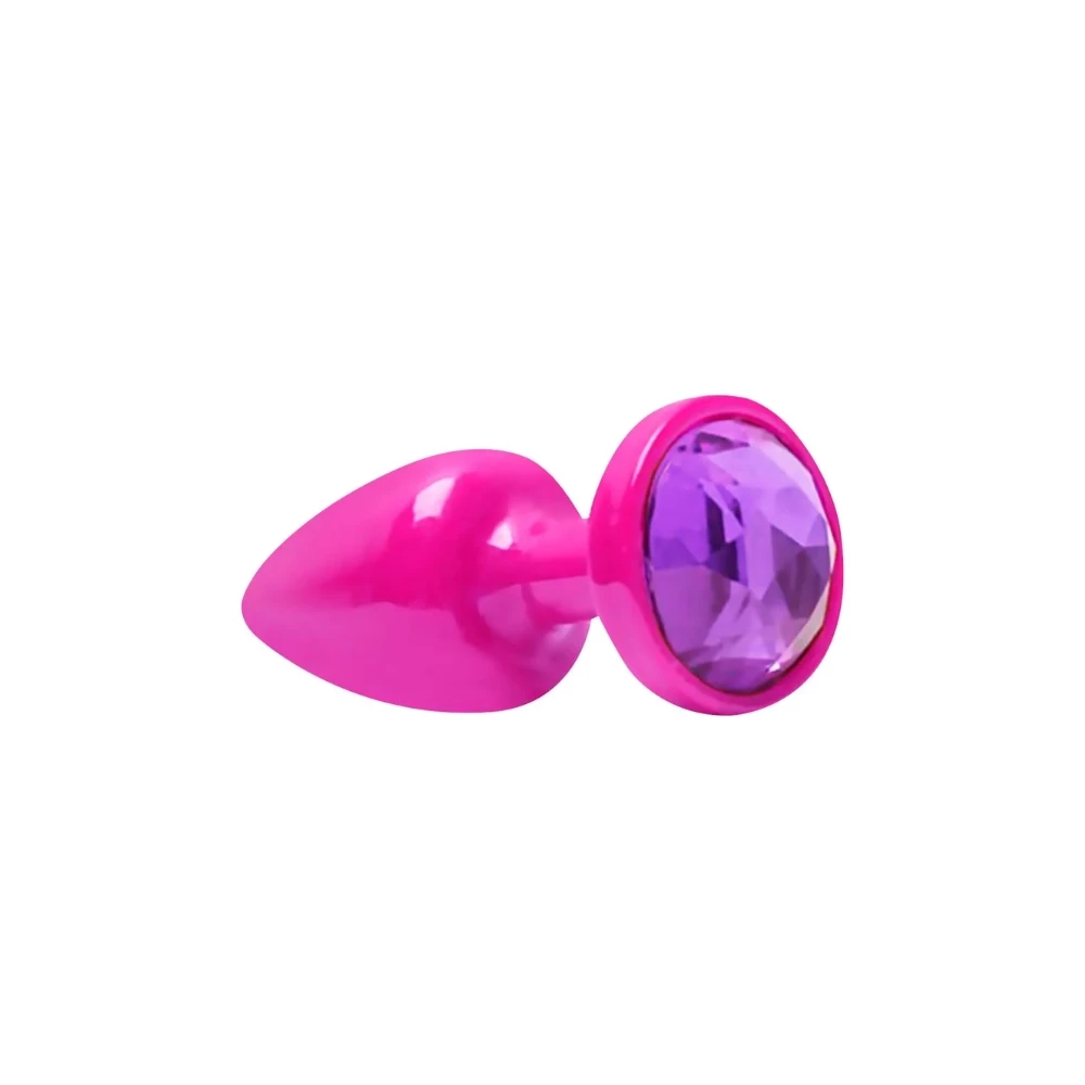 Plug Anal Rosa P - Joia Roxa