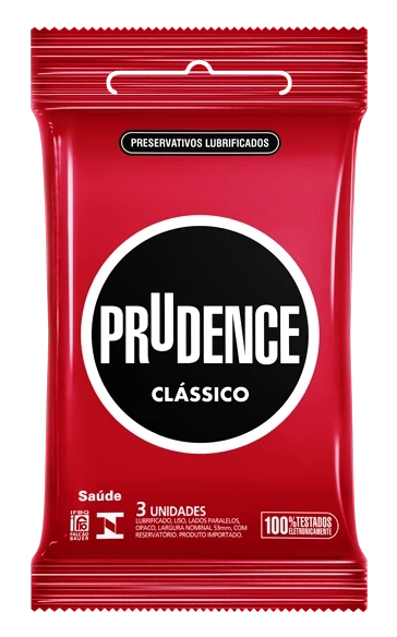 Preservativo Prudence Clássico 3un