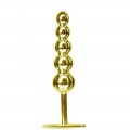 Plug Ball de Metal hard Dourado